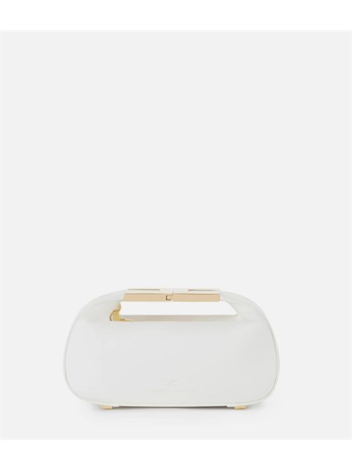 HOBO WITH JEWEL HANDLE ELISABETTA FRANCHI | BS07A62E2360 avorio